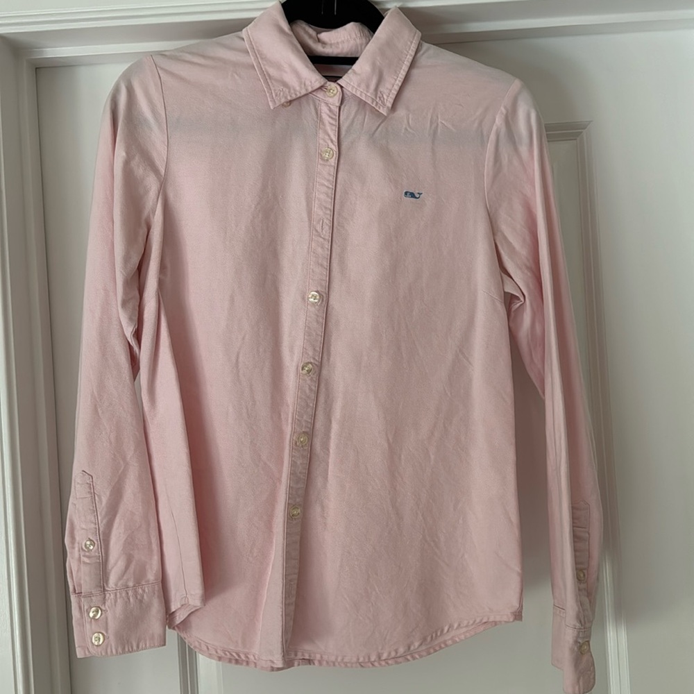 Pink Vv Button Down - image 1